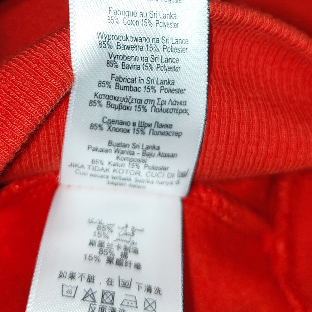 Pink Panther Next Red Sequin Jumper Sweatshirt BNWT Size S Small UK 8 10 - Picture 9 of 9